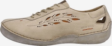 JOSEF SEIBEL Veterschoen 'FERGEY 78' in Beige: voorkant