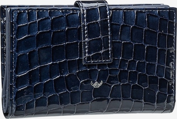 GOLDEN HEAD Wallet 'Cayenne' in Blue: front