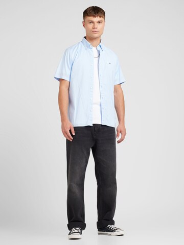 TOMMY HILFIGER Regular fit Button Up Shirt in Blue