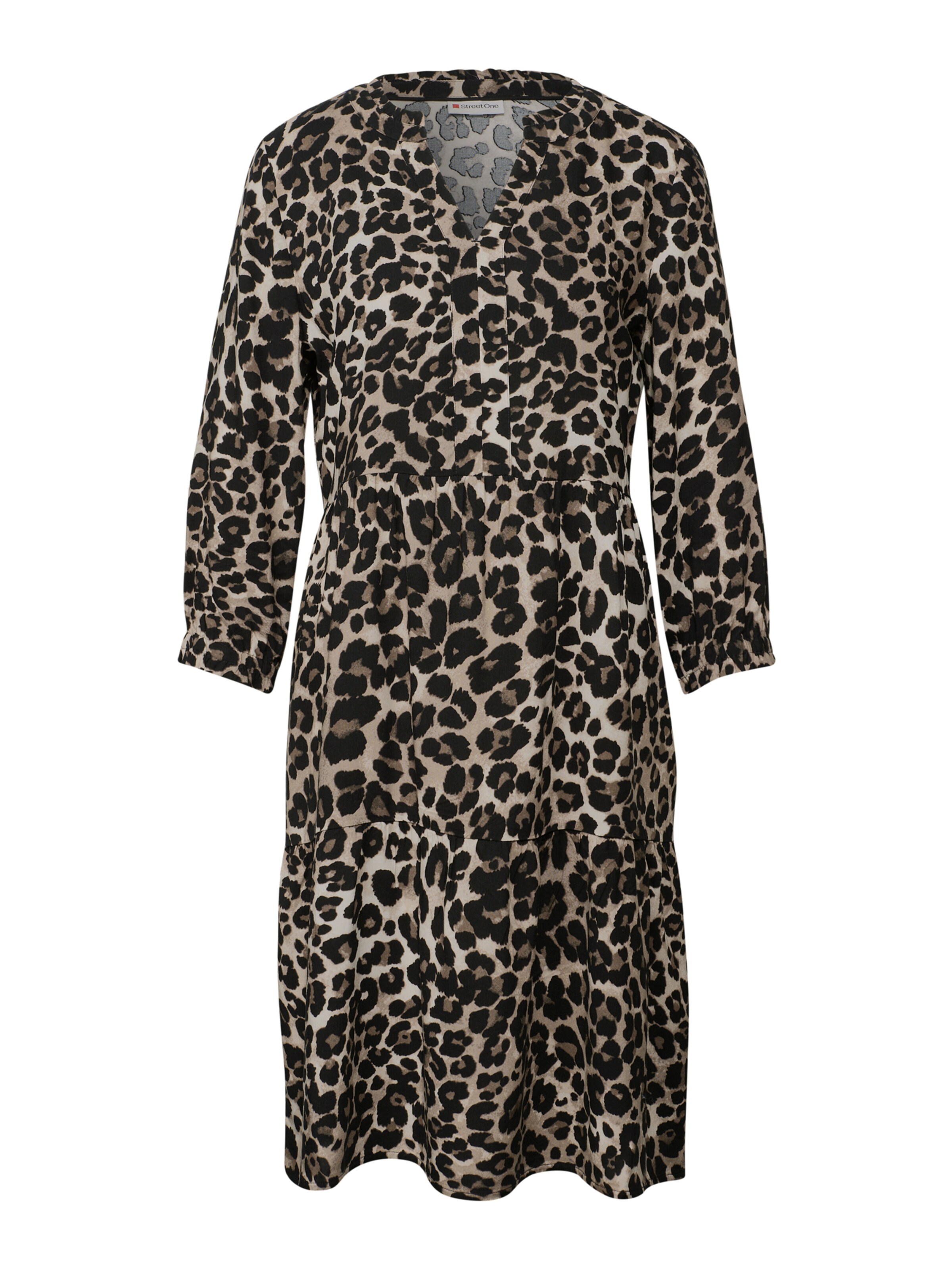 STREET ONE Kleid in Schwarz: Vorderseite