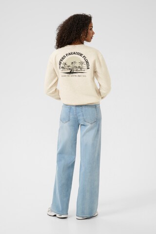 Kaffe Sweatshirt in Beige