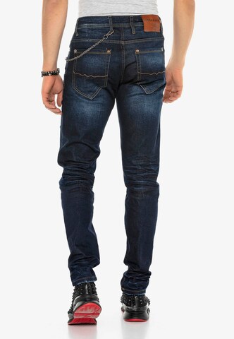 CIPO & BAXX Regular Jeans 'Heartbeat' in Blauw