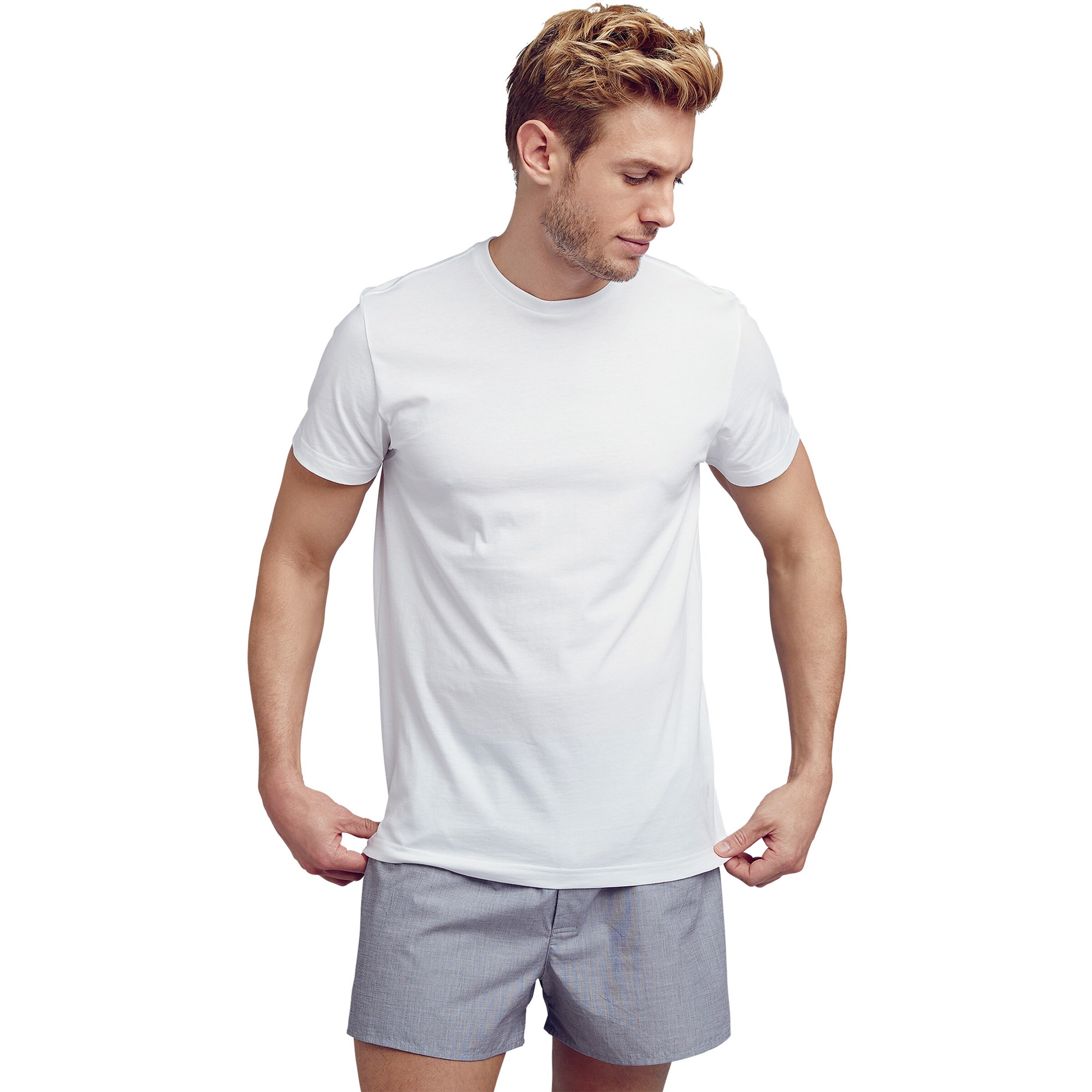 JOCKEY Shirt in White: front