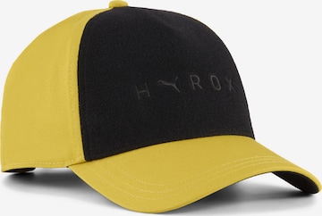PUMA Sportcap 'PUMA x HYROX' in Gelb: Vorderseite
