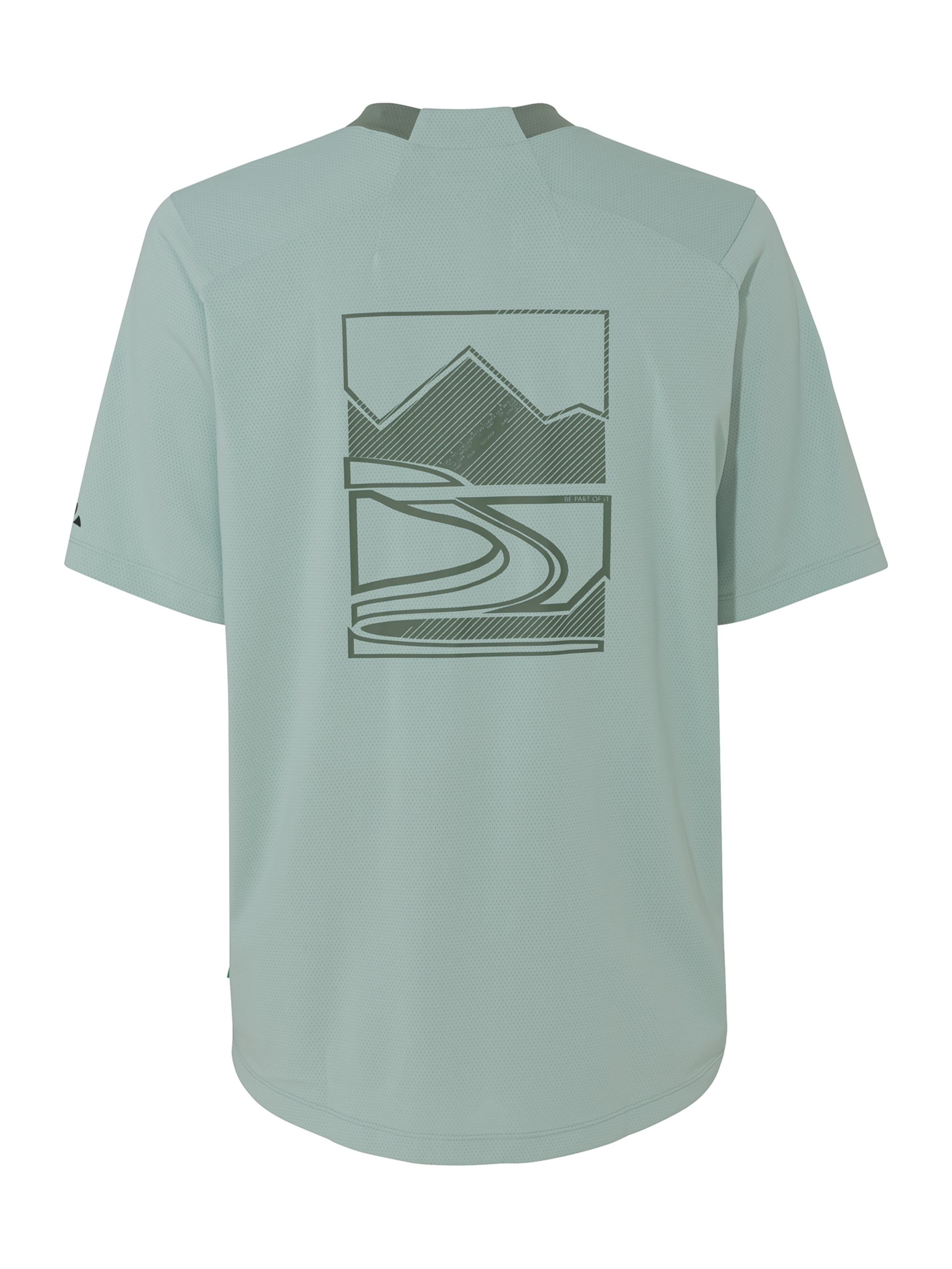 VAUDE Functioneel shirt 'Loamer' in Blauw