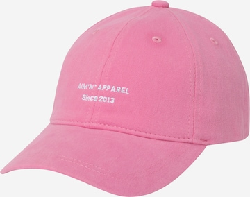Cappello da baseball sportivo 'Edge' di aim'n in rosa: frontale