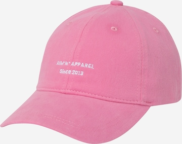 Casquette de sport 'Edge' aim'n en rose : devant