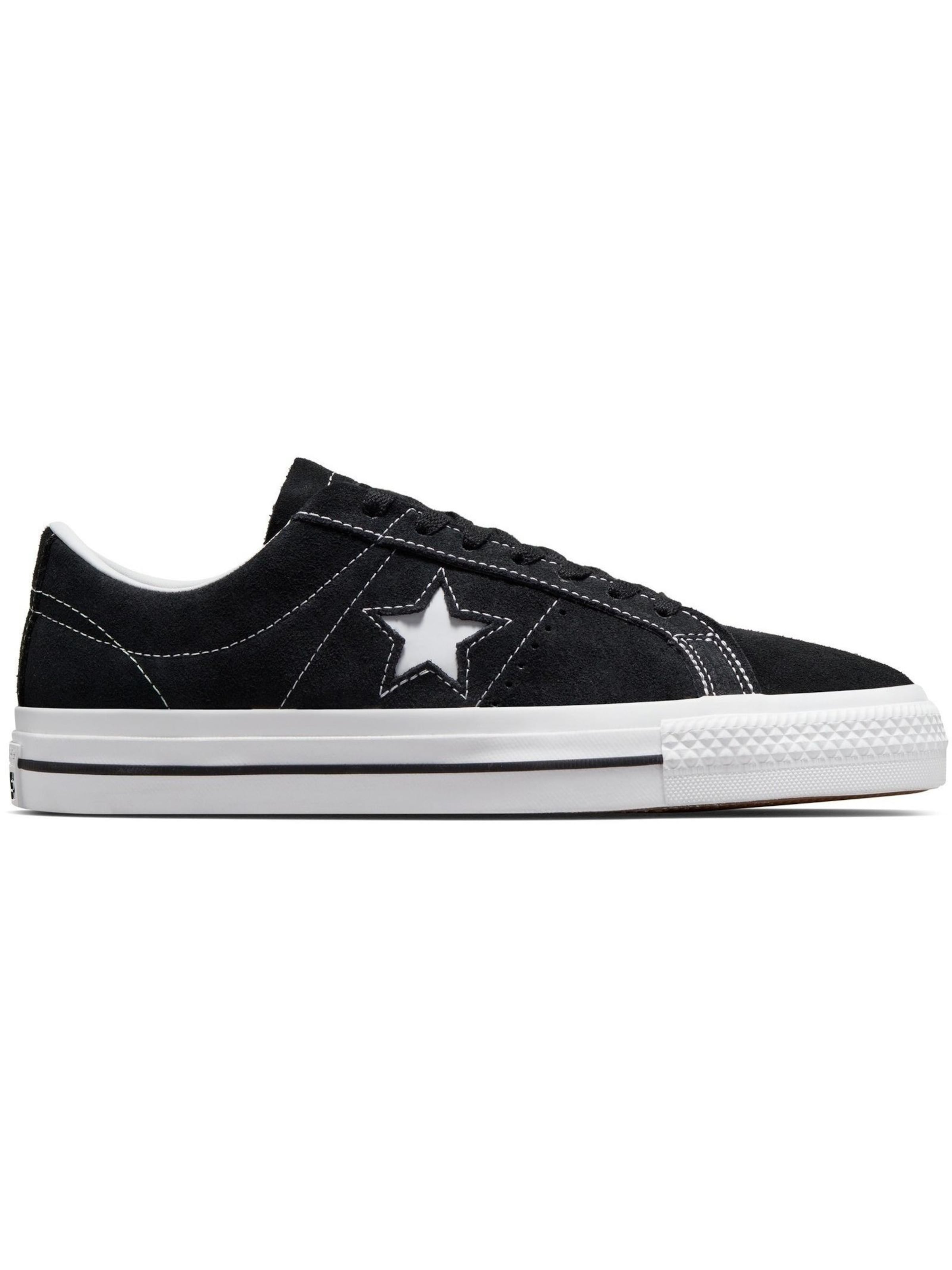 Sneaker bassa 'Converse CONS One Star Pro Suede' di CONVERSE in nero: frontale