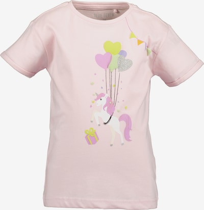 BLUE SEVEN Majica u orhideja bijela / rosé / srebro / bijela, Pregled proizvoda