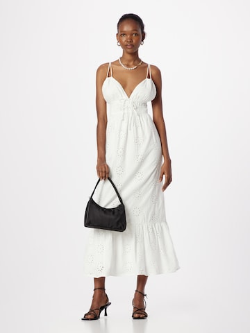 Gina Tricot Καλοκαιρινό φόρεμα σε λευκό