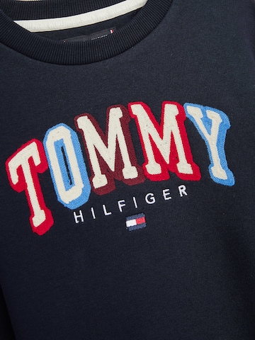 Bluză de molton de la TOMMY HILFIGER pe albastru