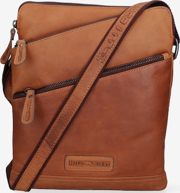 Sac à bandoulière HILL BURRY en marron : devant