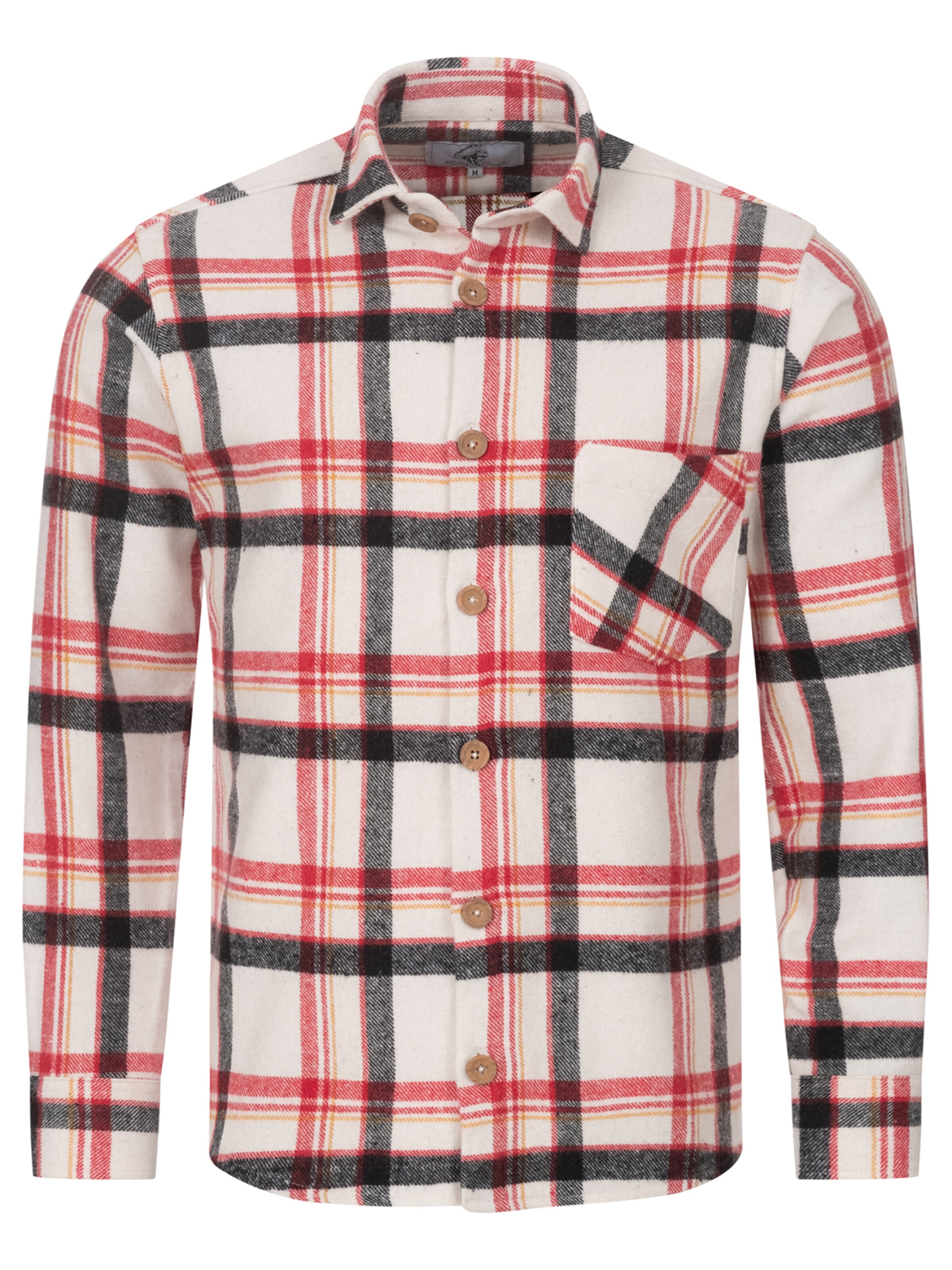 Rock Creek Regular Fit Hemd in Rot: Vorderseite