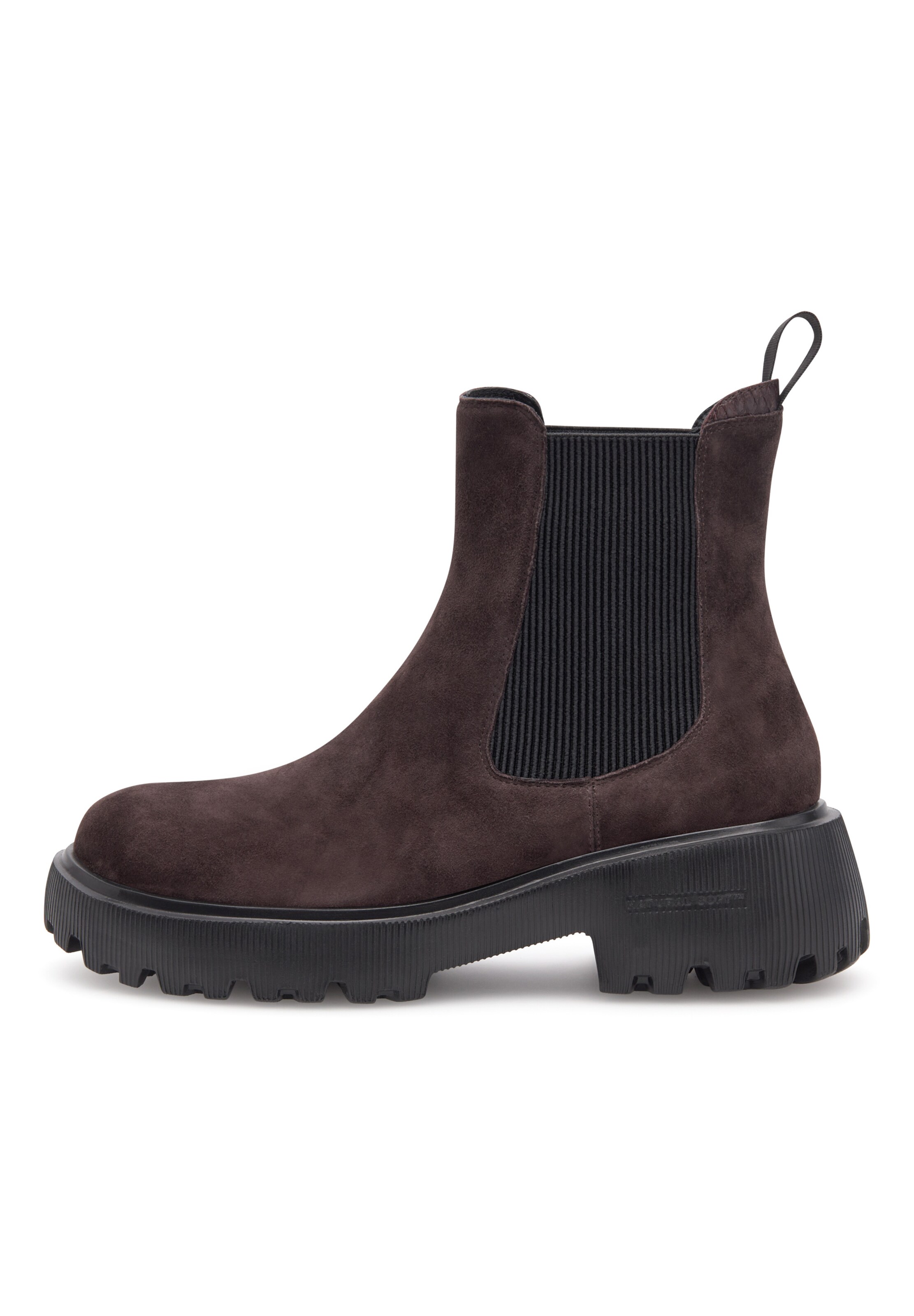 WODEN Chelsea boots 'Aya' in Bruin: voorkant