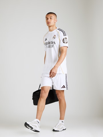 Regular Pantaloni sport 'REAL' de la ADIDAS PERFORMANCE pe alb
