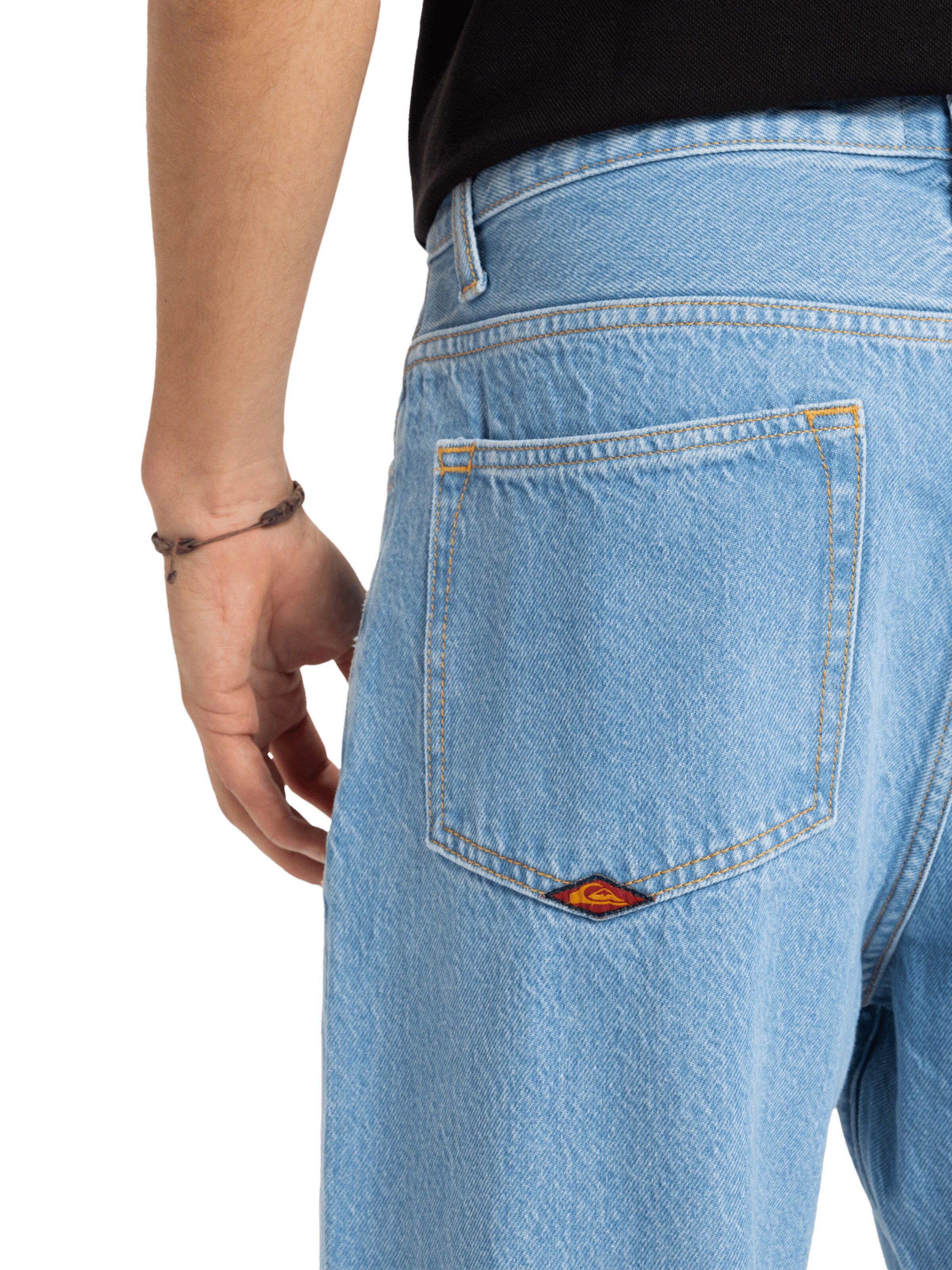 QUIKSILVER Baggy Jeans in Blau