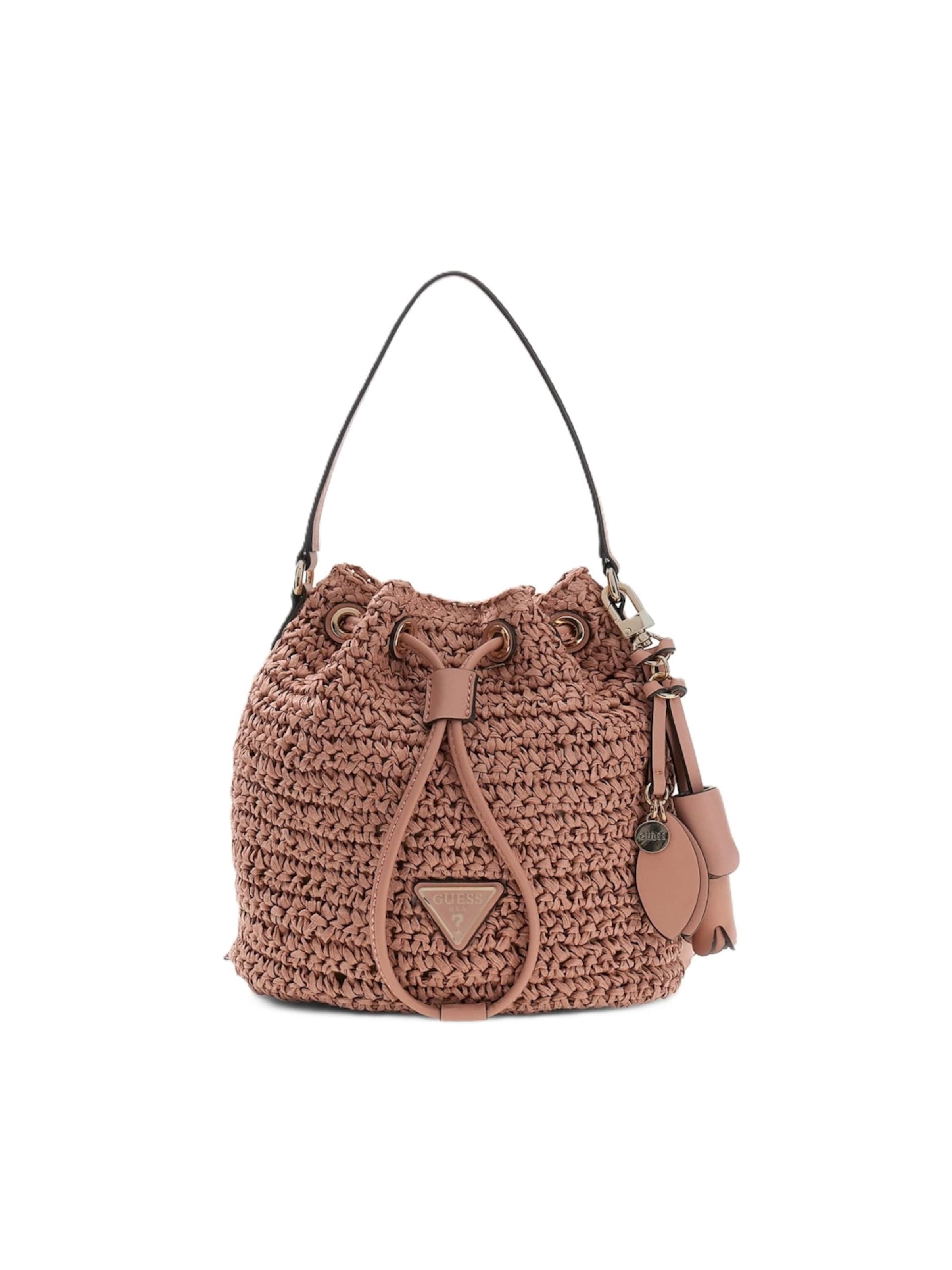 Borsa a spalla 'WG992303' di GUESS in rosa: frontale