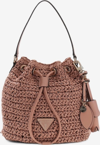 Borsa a spalla 'WG992303' di GUESS in rosa: frontale