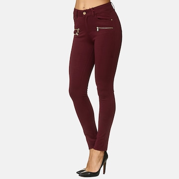 Skinny Jean Elara en rouge