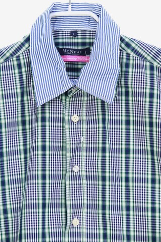 Mc Neal Button Up Shirt in L in Blue