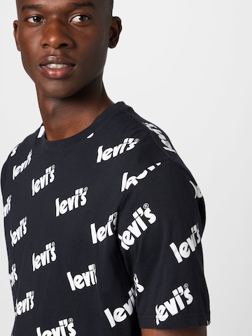 LEVI'S ® Shirt 'SS Relaxed Fit Tee' in Schwarz