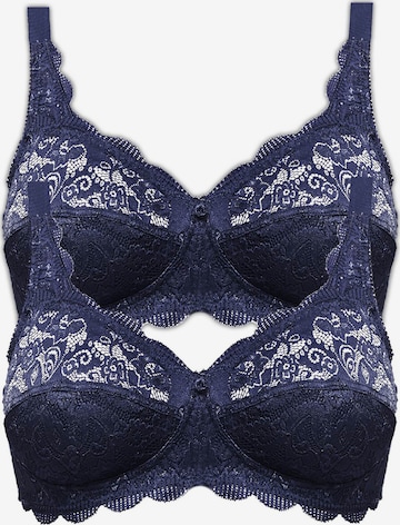SUSA Bra 'Latina' in Blue: front