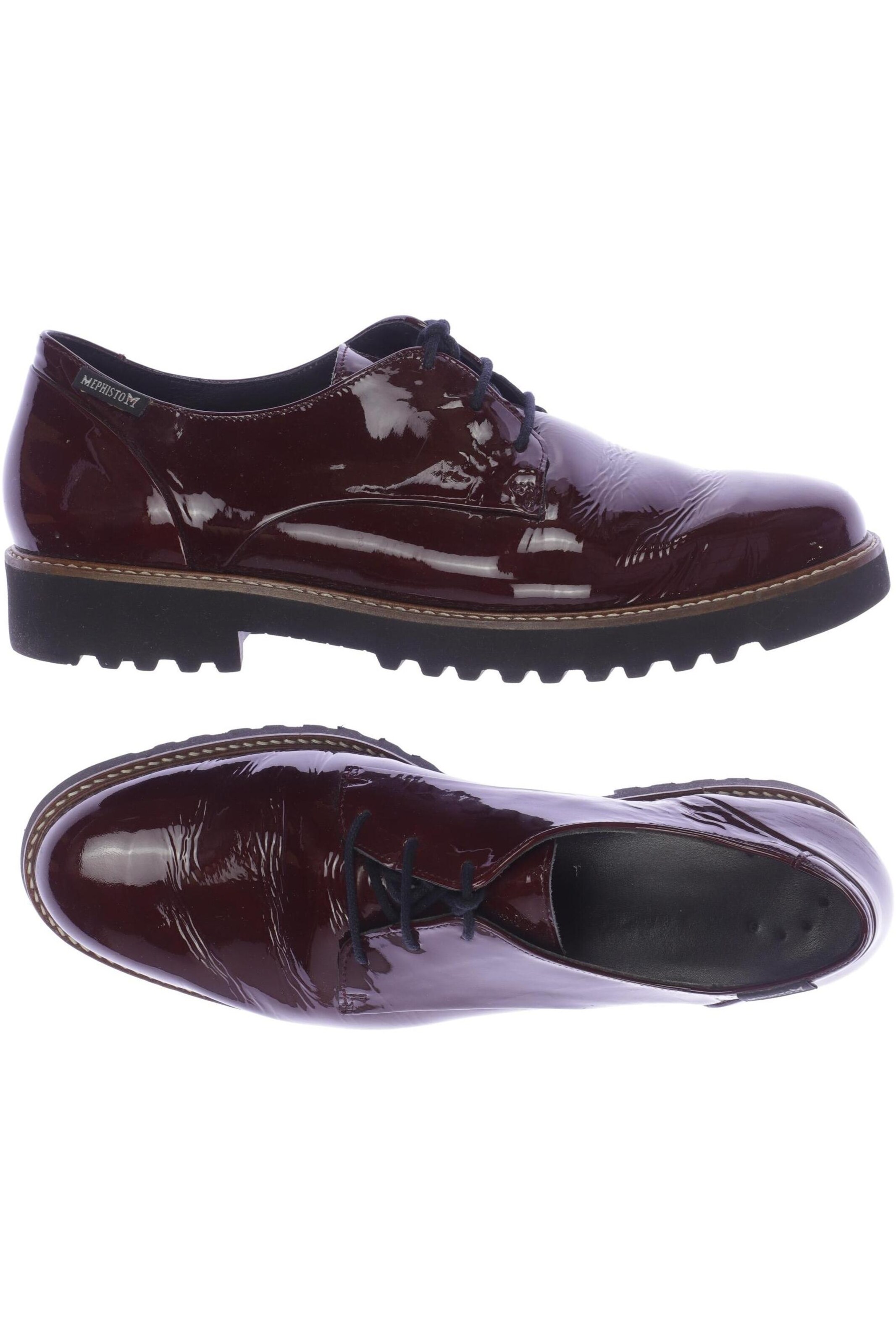 MEPHISTO Halbschuh 40,5 in Rot: Vorderseite