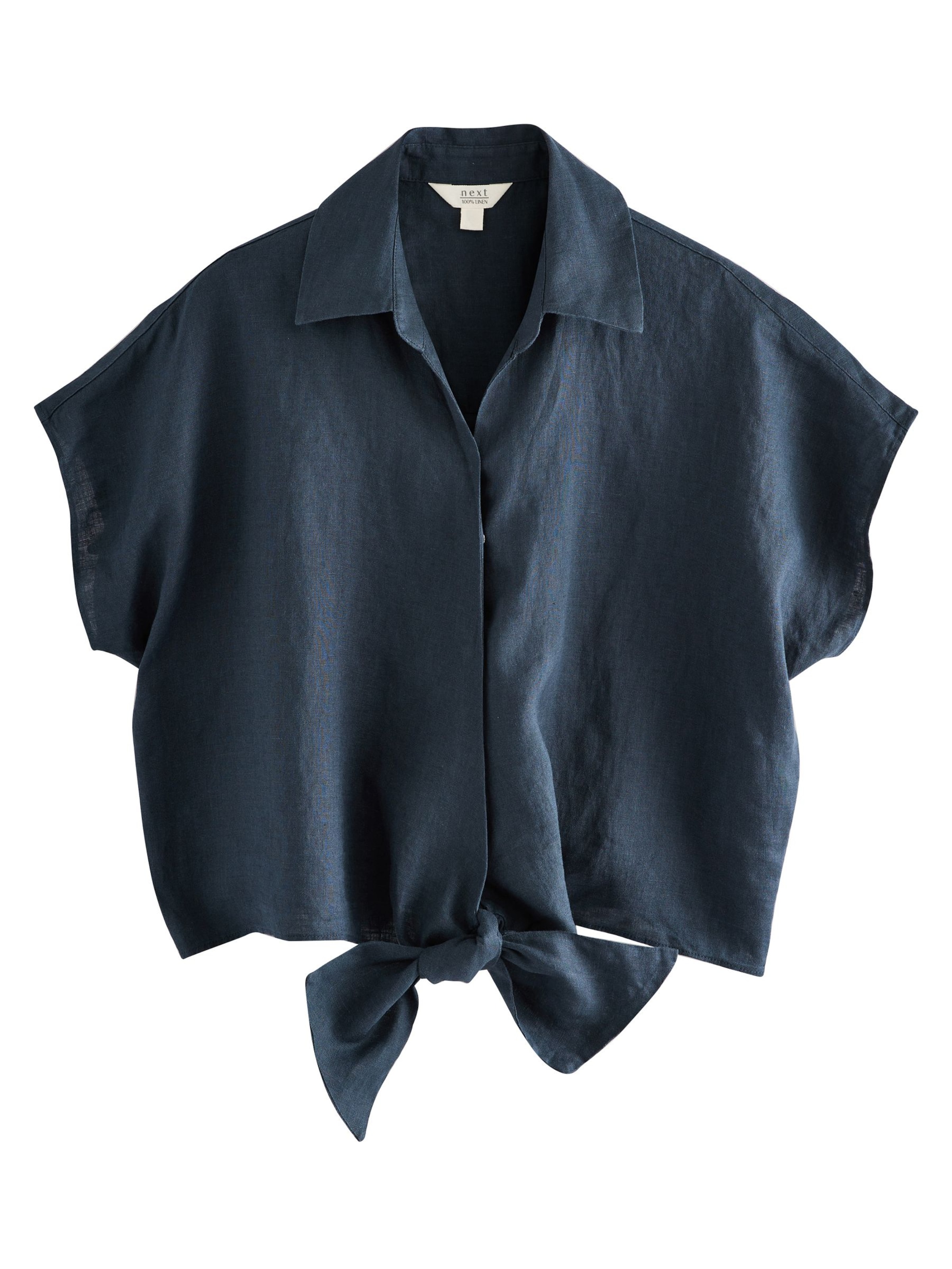 Next Blúz - kék: elől