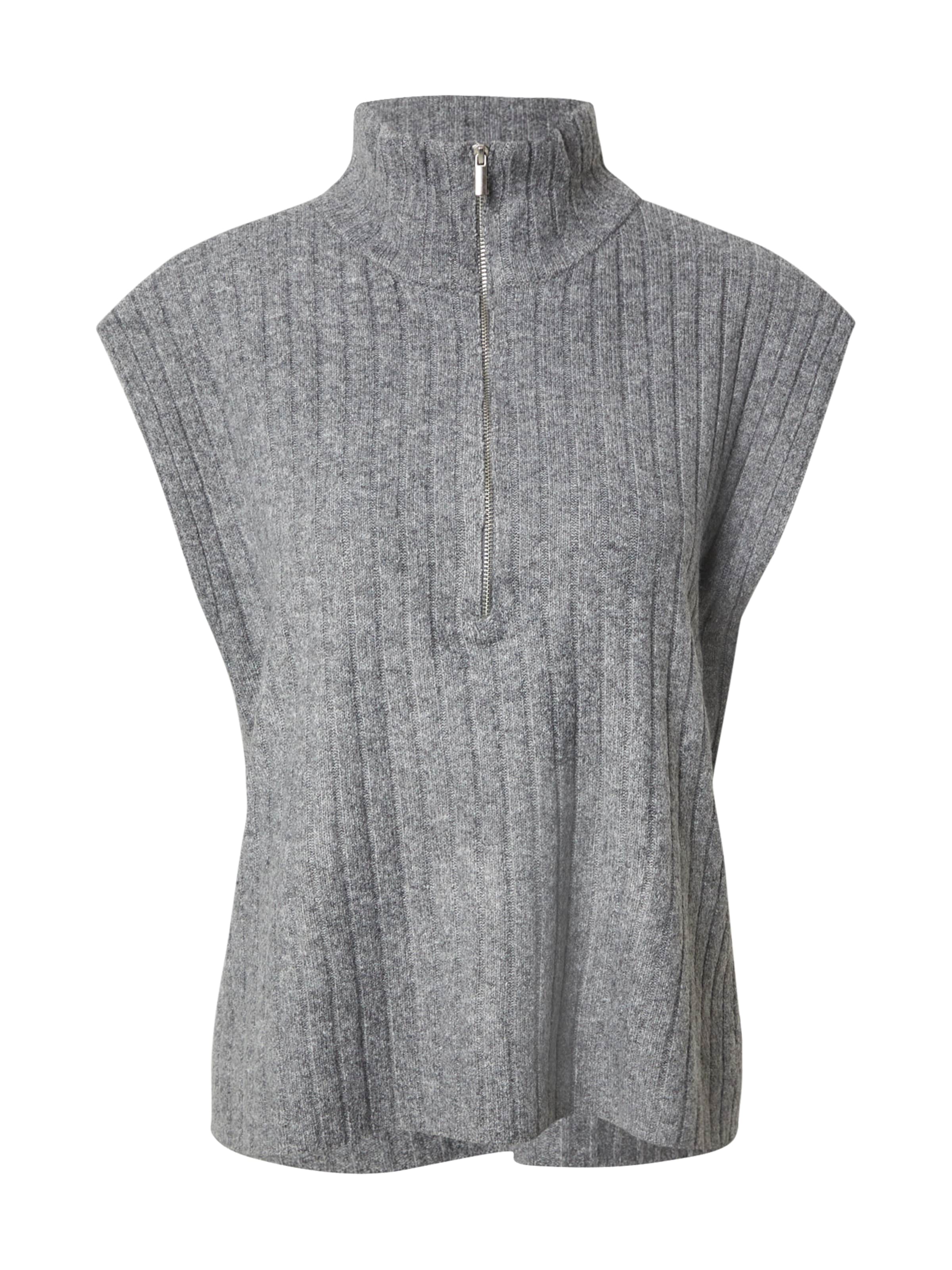 Pull-over 'ONLJEANETT' ONLY en gris : devant