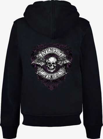 F4NT4STIC Sweatshirt 'Avenged Sevenfold' in Zwart: voorkant