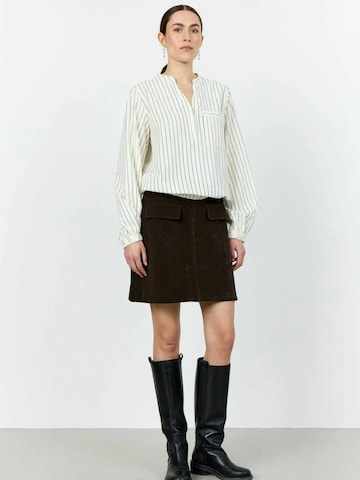 Levete Room Bluse 'NINETTE ' i hvid