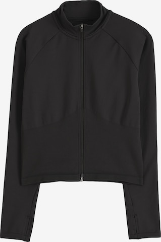 Aim'n Sportjacke in Schwarz: Vorderseite