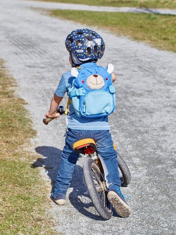 SIGIKID Backpack 'Kindergarten Rucksack fröhliches Tiergesicht, 5,2 Liter' in Blue