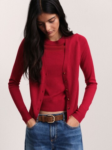 The Set Strickjacke in Grau