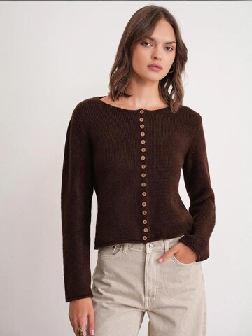 Giacchetta di MixRay in marrone: frontale