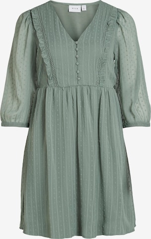 Vila Petite Dress 'Minia' in Green: front