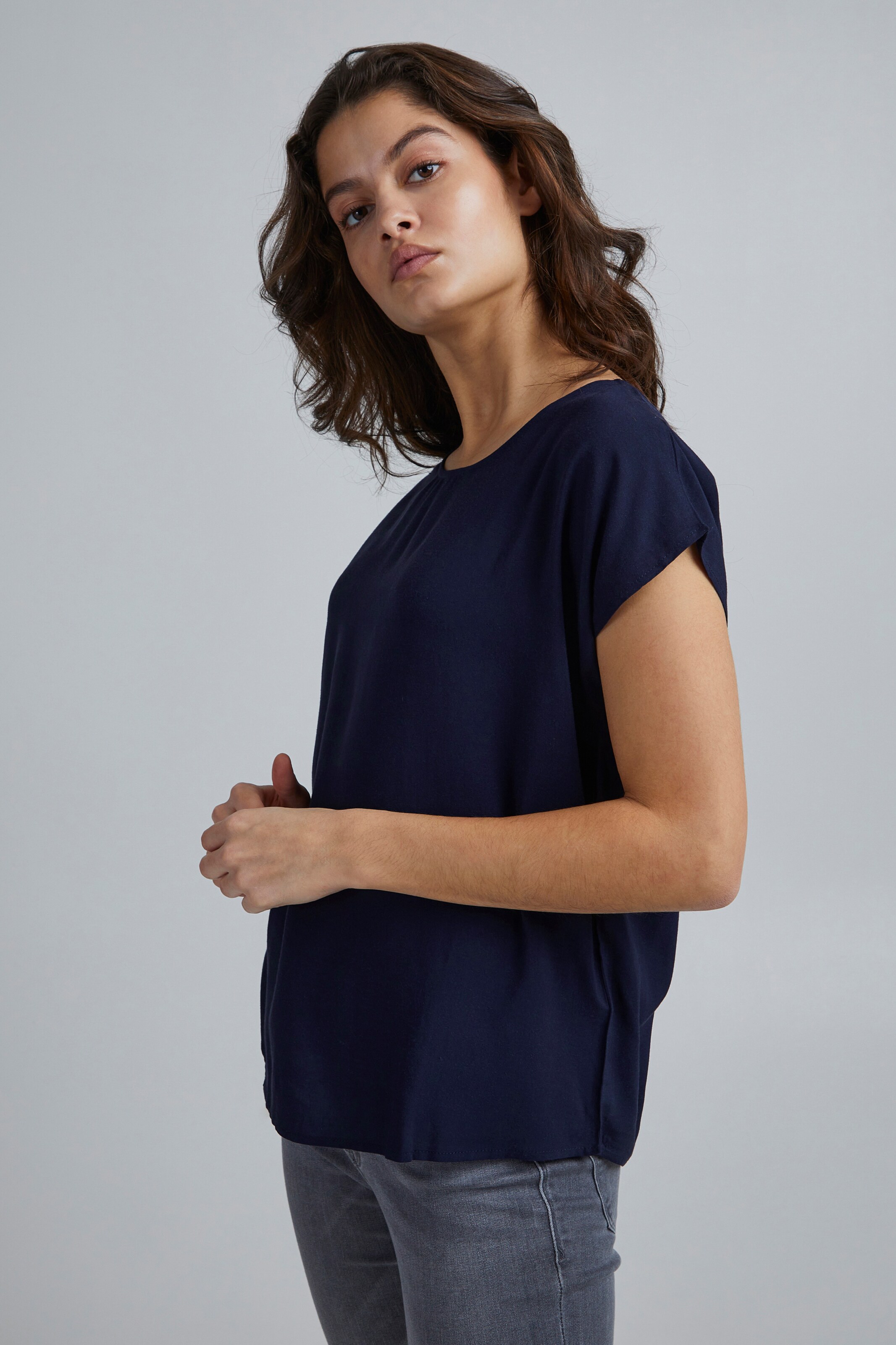 Frauen Shirts & Tops ICHI T-Shirt 'IHMAJA' in Schwarz - XZ89210 Frauen Shirts & Tops ICHI T-Shirt 'IHMAJA' in Schwarz - XZ89210