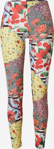 Skinny Leggings Moschino Jeans en mélange de couleurs : devant