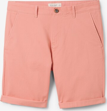 Pantaloni chino di TOM TAILOR in rosa: frontale