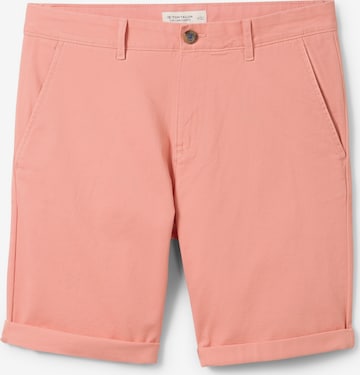 Slimfit Pantaloni chino di TOM TAILOR in rosa: frontale