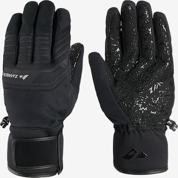 Zanier Athletic Gloves 'PARK.STX' in Black: front