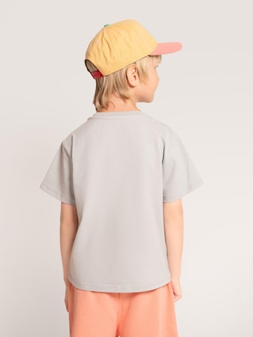 SATURNDAY Shirt 'Fußball' in Grey