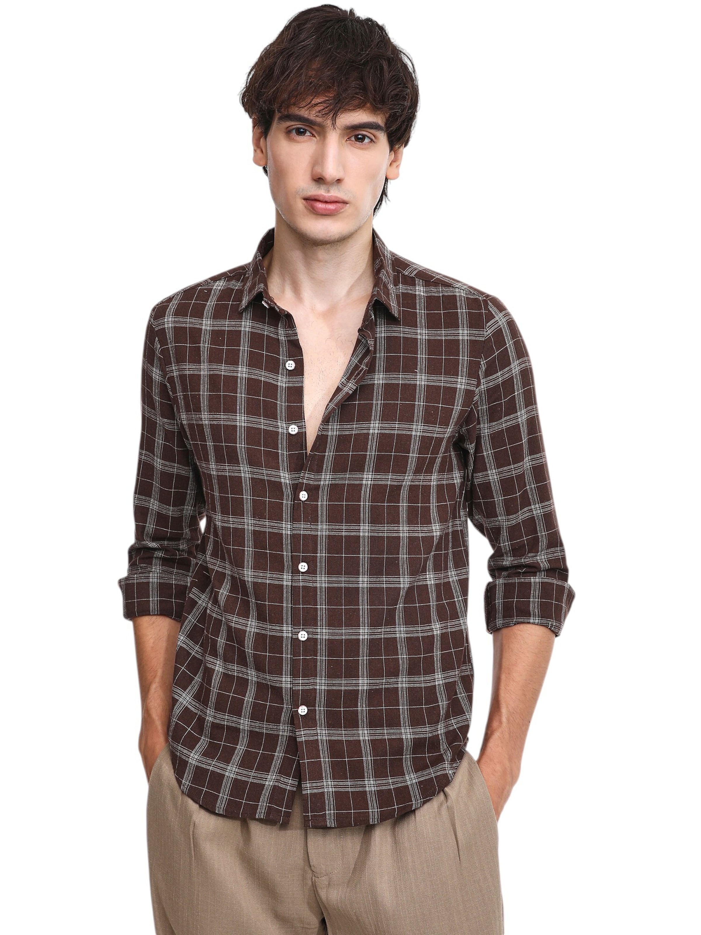 sarkans Campus Sutra Standarta piegriezums Krekls 'Tera': no priekšpuses