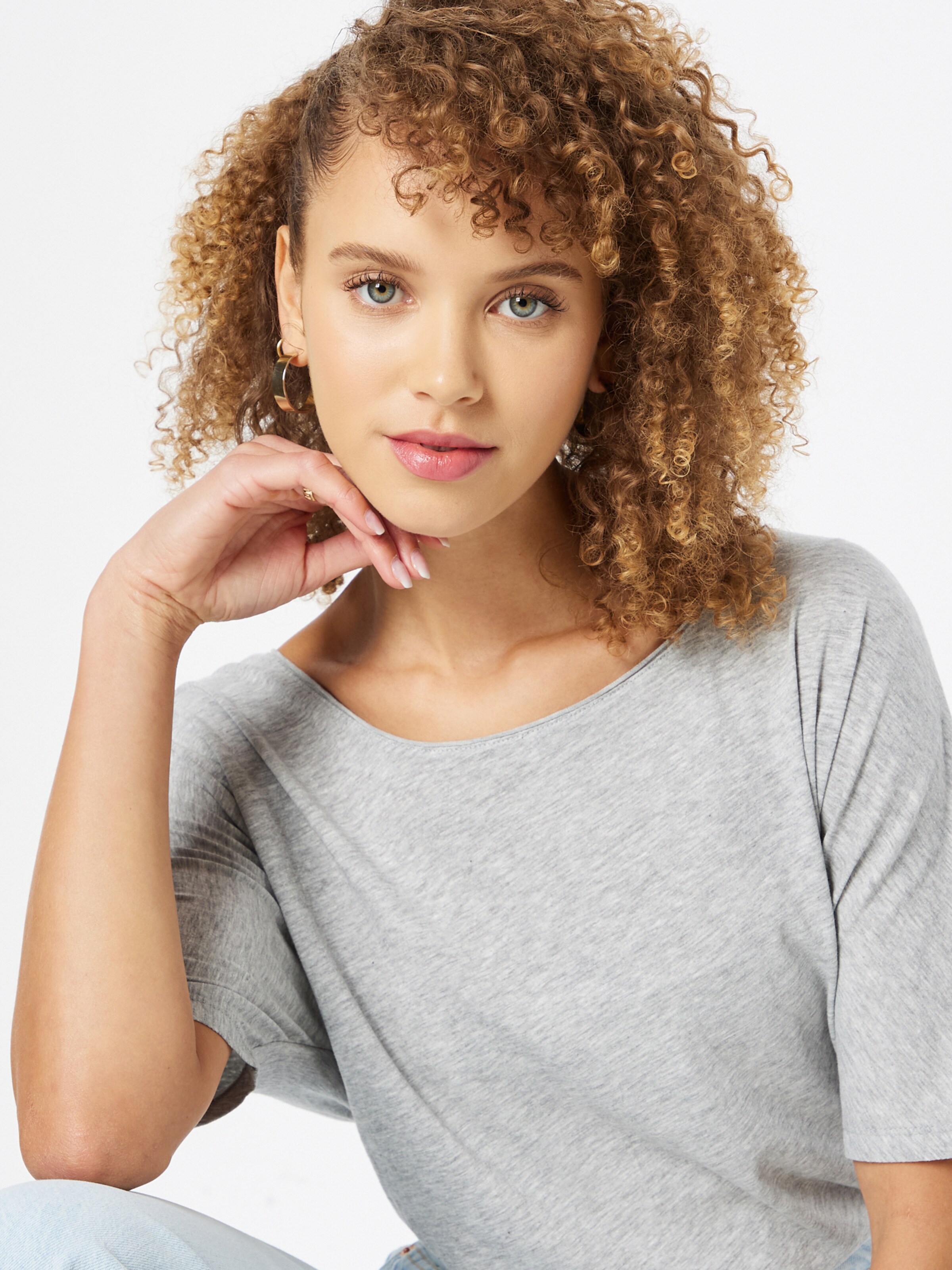Frauen Shirts & Tops QS by s.Oliver Shirt in Graumeliert - NI03385 Frauen Shirts & Tops QS by s.Oliver Shirt in Graumeliert - NI03385