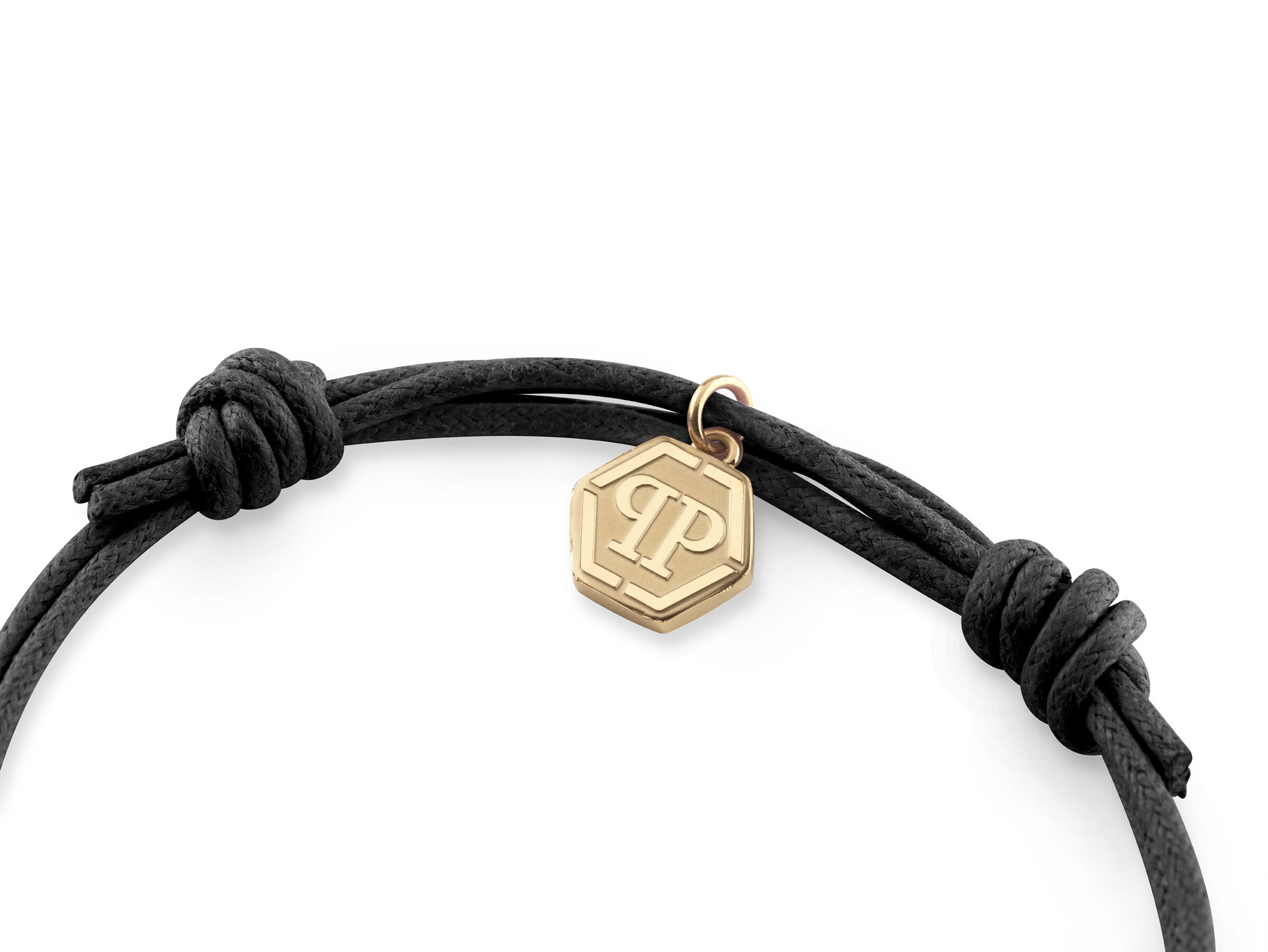 Braccialetto 'Frienship Hexagon' di Philipp Plein Jewellery in nero