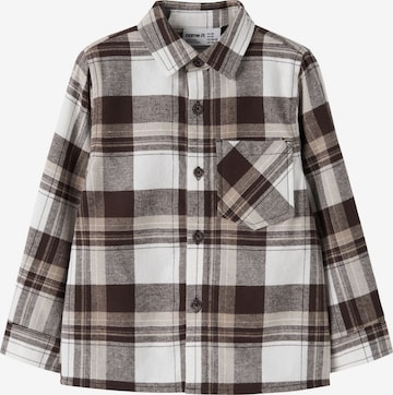 Camicia di NAME IT in marrone: frontale