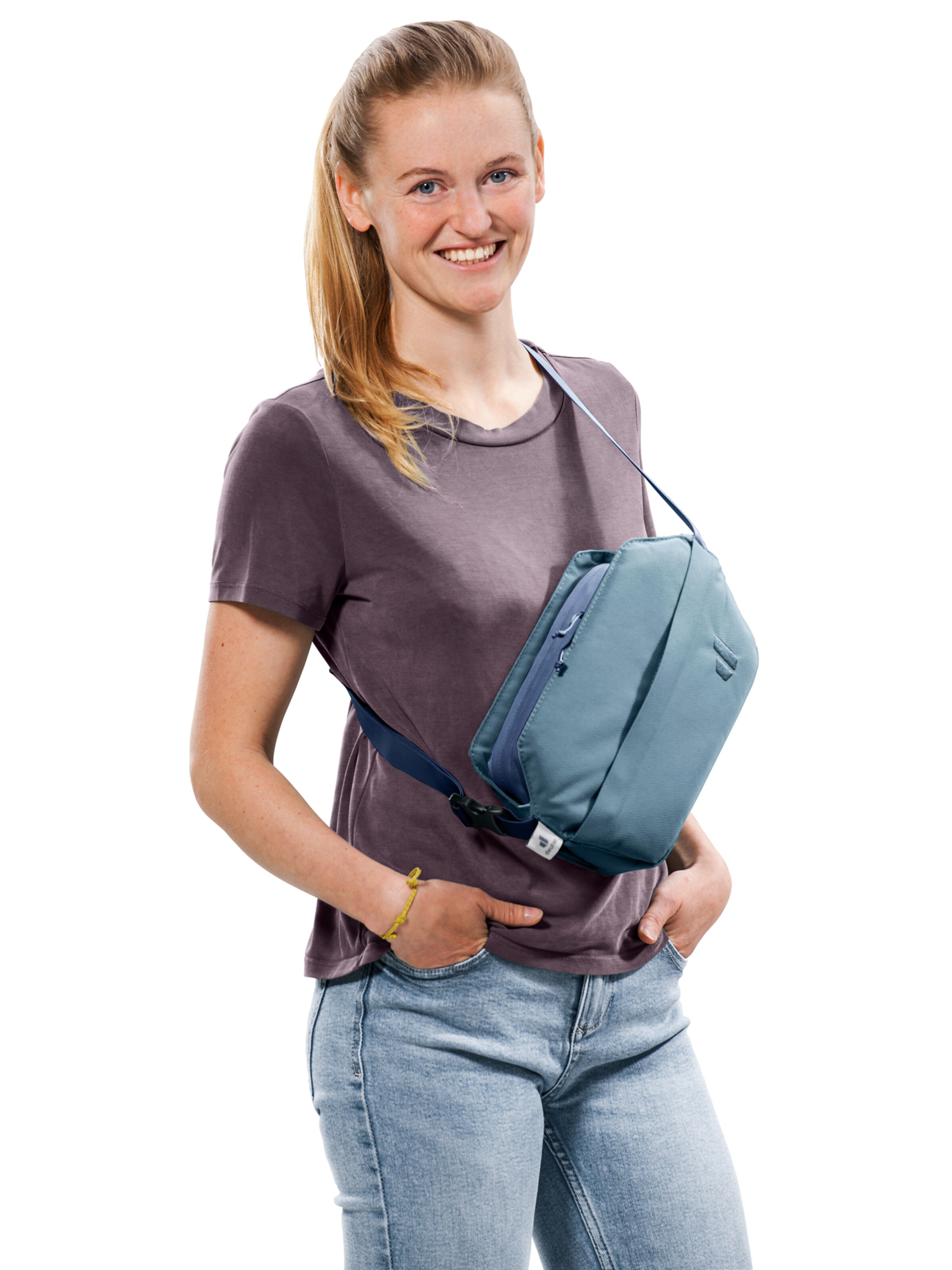 DEUTER Belt bag 'Passway 2' in Blue: front