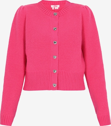 Cardigan MYMO en rose : devant