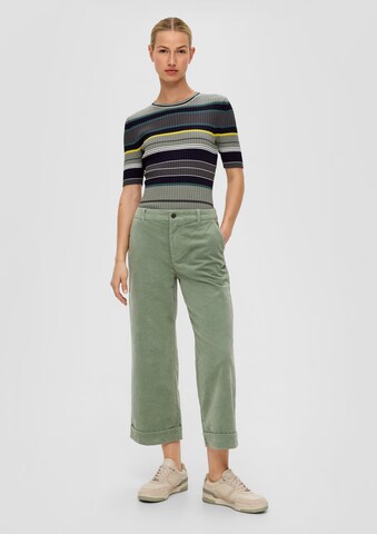 s.Oliver Loose fit Pants in Green