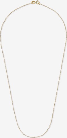 FAVS Necklace in Gold: front